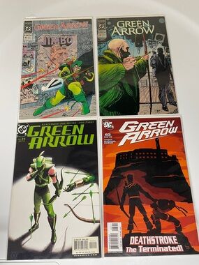 4 Green Arrow Comic Books